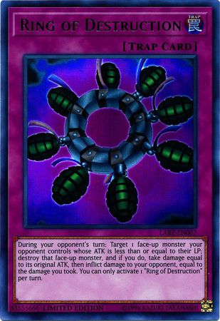 Yugioh Ring Of Destruction Lart / Ultra - LART-EN007