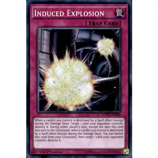 Yugioh Induced Explosion / Secret - MVP1-ENS09 - 1st