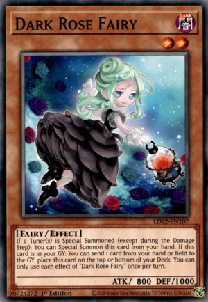 Dark Rose Fairy / Common - LDS2-EN107 - 1st