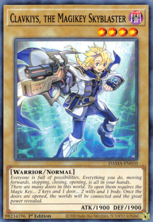 Yugioh Clavkiys, the Magikey Skyblaster / Common - DAMA-EN010 - 1st