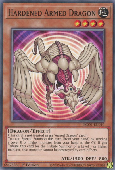 Yugioh Hardened Armed Dragon / Common - EGO1-EN010 - 1st