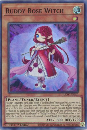 Yugioh Ruddy Rose Witch / Super - LIOV-EN010 - 1st