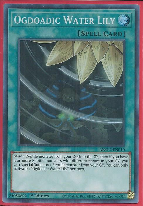 Yugioh Ogdoadic Water Lily / Super - ANGU-EN010 - 1st