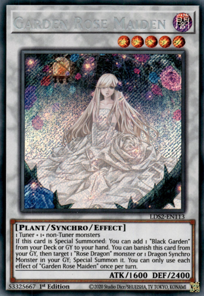 Garden Rose Maiden / Secret - LDS2-EN0113 - 1st