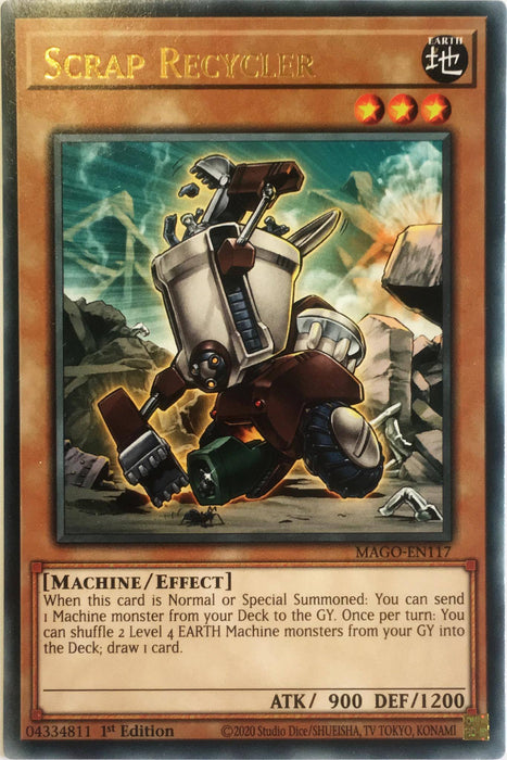 Yugioh Scrap Recycler / Rare - MAGO-EN117 - 1st