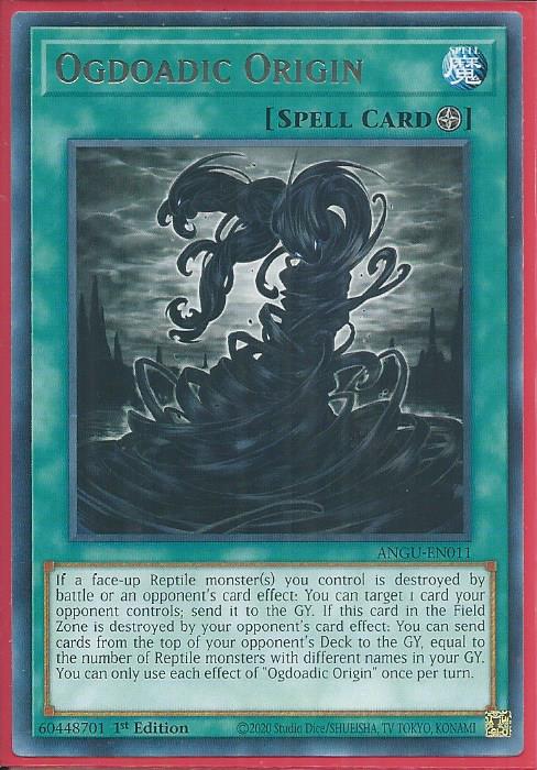 Yugioh Ogdoadic Origin / Rare - ANGU-EN011 - 1st