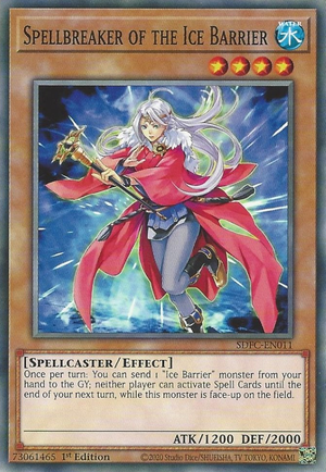 Spellbreaker of the Ice Barrier / Common - SDFC-EN011 - 1st