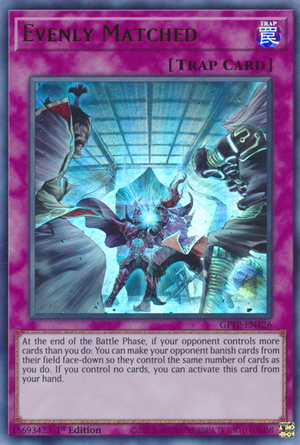 Yugioh Evenly Matched / Ultra - GFTP-EN126 - 1st