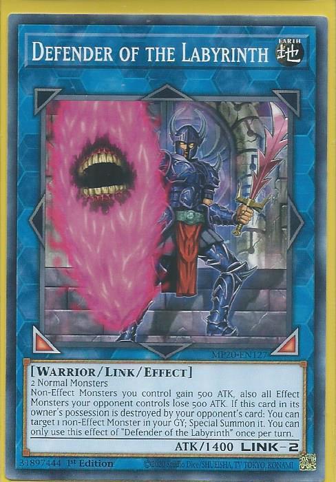 Yugioh Defender of the Labyrinth