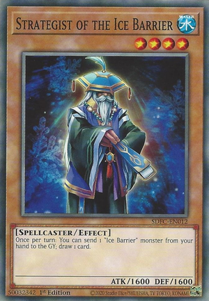 Yugioh Strategist of the Ice Barrier / Common - SDFC-EN012 - 1st