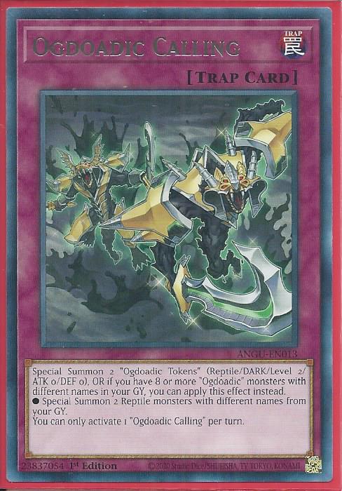 Yugioh Ogdoadic Calling / Rare - ANGU-EN013 - 1st