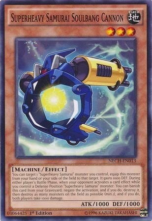 Yugioh Superheavy Samurai Soulbang Cannon