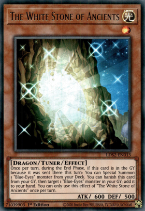 Yugioh The White Stone of Ancients / Ultra - LDS2-EN013 - 1st