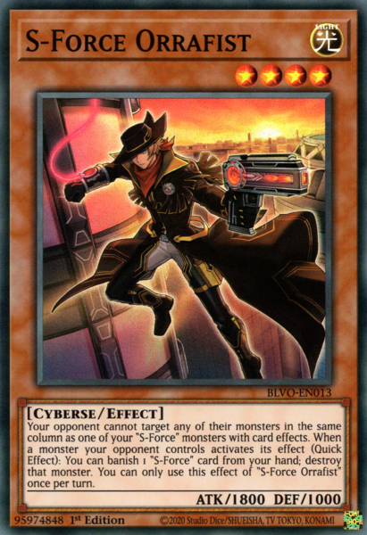 Yugioh S-Force Orrafist / Super - BLVO-EN013 - 1st