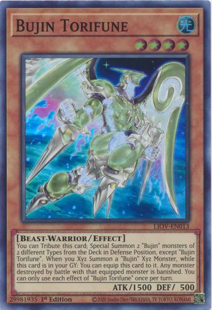 Yugioh Bujin Torifune / Super - LIOV-EN013 - 1st