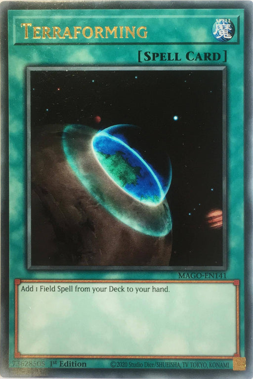 Yugioh Terraforming / Rare - MAGO-EN141 - 1st