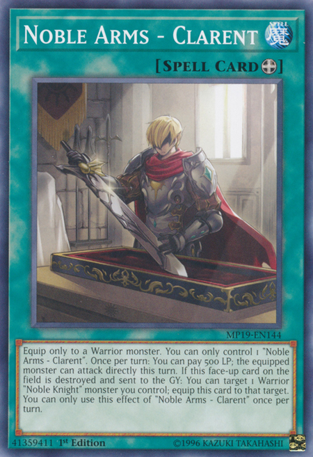 Yugioh Noble Arms - Clarent