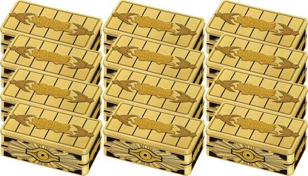 gold sarcophagus yugioh card 2019 YUGIOH MEGA TIN GOLD SARCOPHAGUS (CASE OF 12) — Transcend Cards