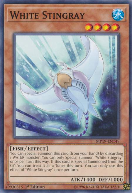 Yugioh White Stingray