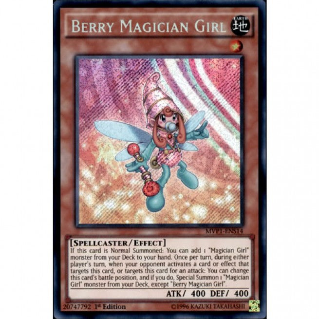 Yugioh Berry Magician Girl / Secret - MVP1-ENS14 - 1st