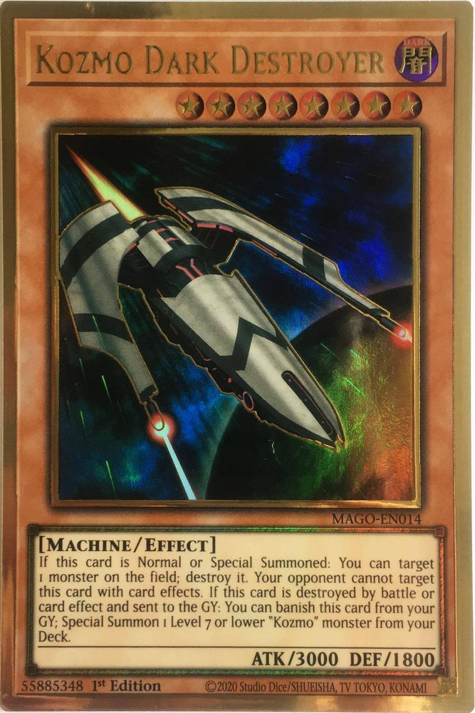 Yugioh Kozmo Dark Destroyer / Gold - MAGO-EN014 - 1st