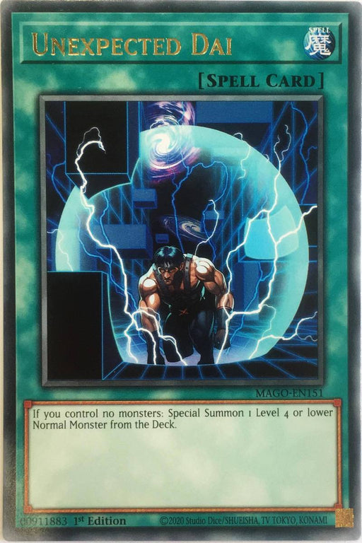 Yugioh Unexpected Dai / Rare - MAGO-EN151 - 1st