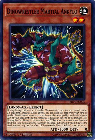 DINOWRESTLER MARTIAL ANKYLO / Common - RIRA-EN006 - 1st