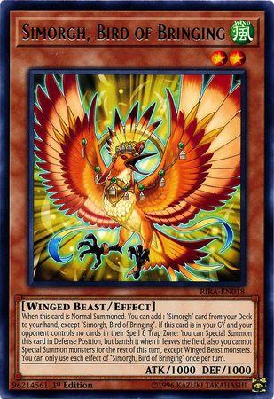 SIMORGH, BIRD OF BRINGING / Rare - RIRA-EN018 - 1st