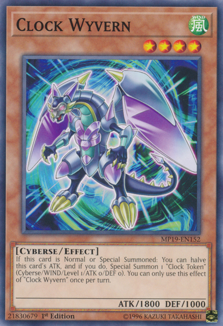 Yugioh Clock Wyvern