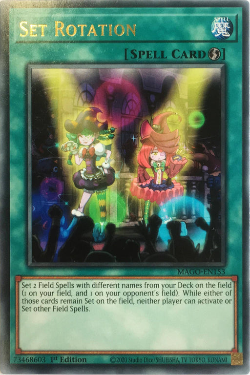 Yugioh Set Rotation / Rare - MAGO-EN153 - 1st