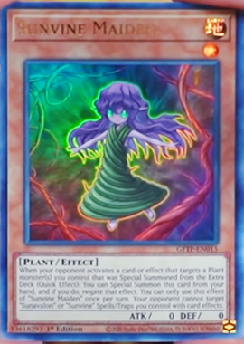 Yugioh Sunvine Maiden / Ultra - GFTP-EN015 - 1st