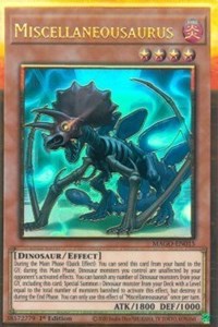 Yugioh Miscellaneousaurus / Gold - MAGO-EN015 - 1st