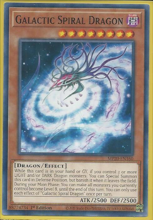 Yugioh Galactic Spiral Dragon