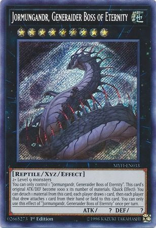 Jormungandr, Generaider Boss of Eternity / Secret - MYFI-EN033 - 1st