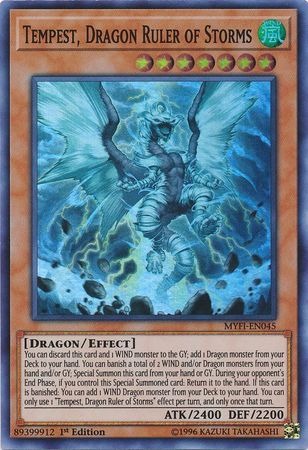 Tempest, Dragon Ruler of Storms / Super - MYFI-EN045 - 1st