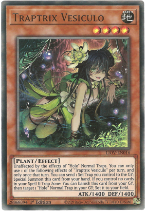 Yugioh Traptrix Vesiculo / Ultra - LIOV-EN016 - 1st