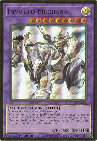 Yugioh! Invoked Mechaba/ Premium Gold - MGED-EN025 - 1st     