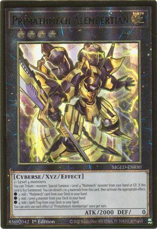 Yugioh! Primathmech Alembertian/ Premium Gold - MGED-EN030 - 1st     