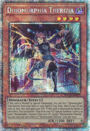 Yugioh! Dinomorphia Therizia / Starlight - BACH-EN009 - 1st