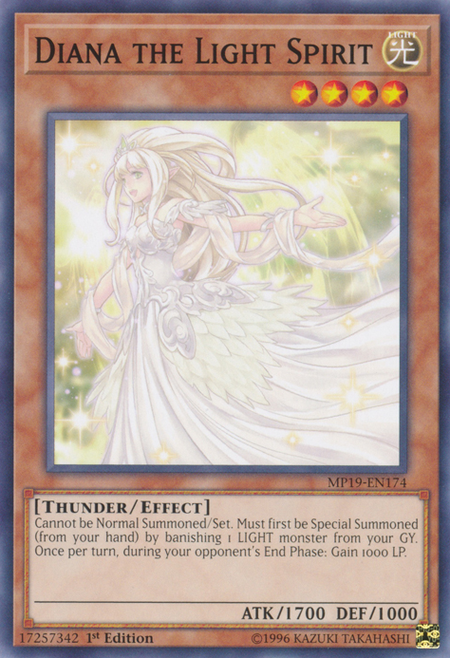 Yugioh Diana the Light Spirit 