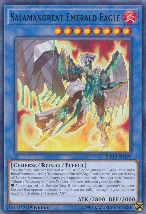 Yugioh Salamangreat Emerald Eagle