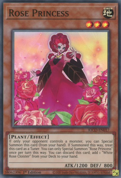 Yugioh Rose Princess / Super - KICO-EN017 - 1st