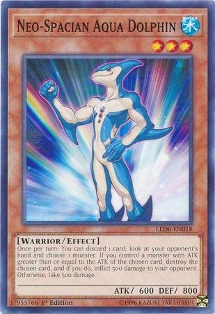 Yugioh Neo-Spacian Aqua Dolphin / Common - LED6-EN018 - 1st