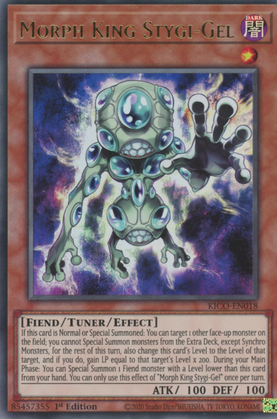 YugiohMorph King Stygi-Gel / Ultra - KICO-EN018 - 1st