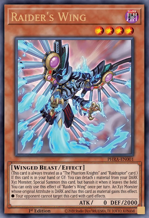 Yugioh Raider's Wing / Ultra - PHRA-EN001 - 1st