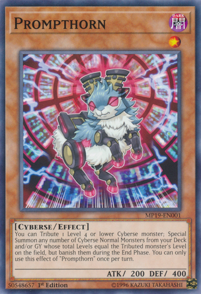 Yugioh Prompthorn MP19