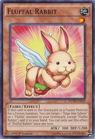 Yugioh Fluffal Rabbit / Common - NECH-EN020 - 1st/Unl