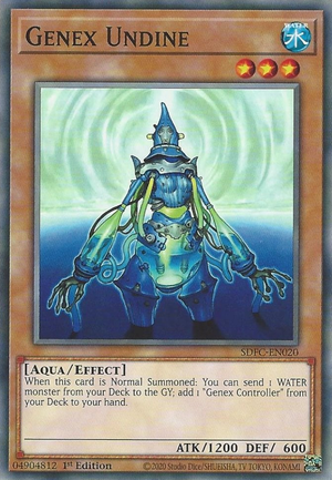 Yugioh Genex Undine / Common - SDFC-EN020 - 1st