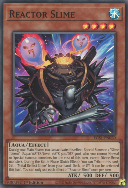 Yugioh Reactor Slim / Super - EGS1-EN020 - 1st