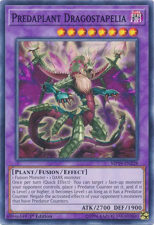 Yugioh Predaplant Dragostapelia / Common - MP19-EN228 - 1st